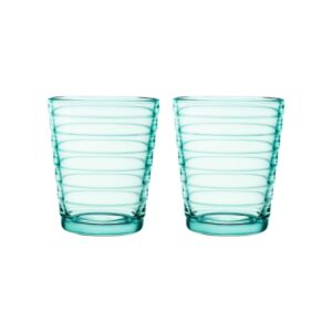 IITTALA AINO AALTO GLAS 22CL WATERGROEN - 2 stuks