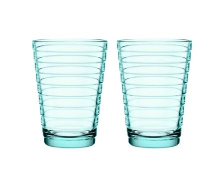 IITTALA AINO AALTO GLAS 33CL WATERGROEN - 2 stuks