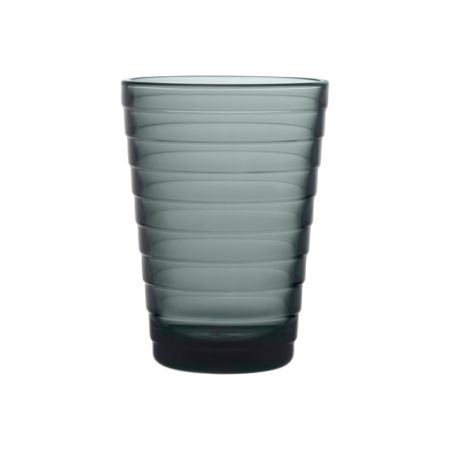 IITTALA  AINO AALTO  GLAS  33 CL GRIJS - 2 stuks - Afbeelding 2