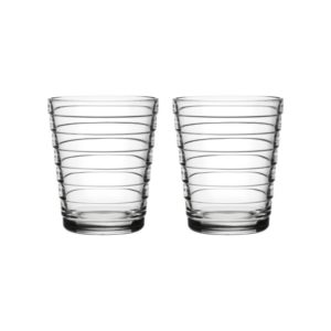 IITTALA AINO AALTO GLAS 22 CL HELDER - 2 stuks
