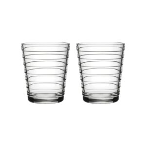 IITTALA AINO AALTO GLAS 22 CL HELDER - 2 stuks