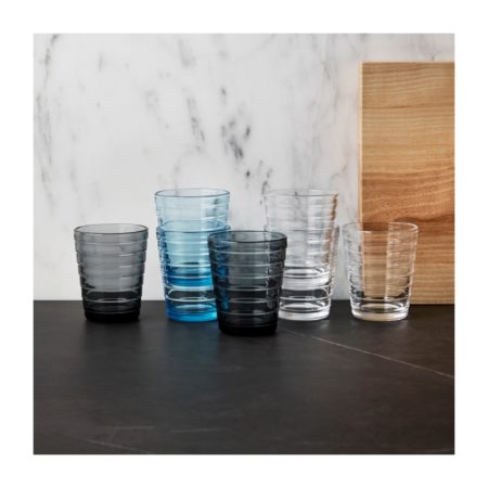 IITTALA  AINO AALTO  GLAS  33 CL GRIJS - 2 stuks - Afbeelding 3