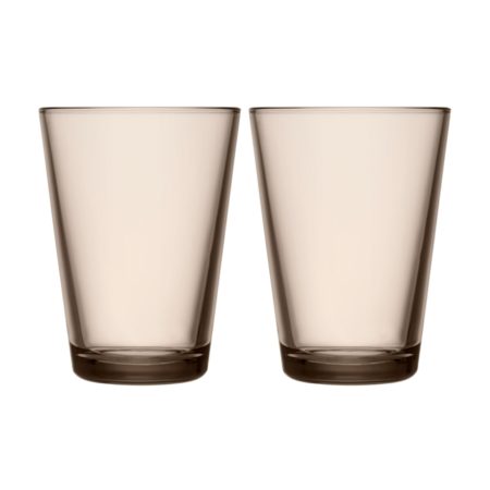 IITTALA KARTIO LINNEN GLAS 40CL – SET 2 STUKS