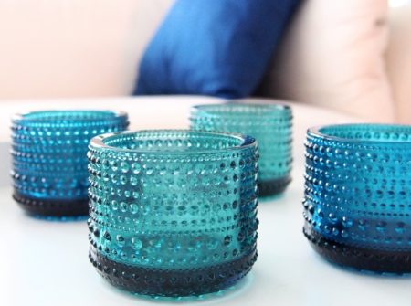 IITTALA KASTEHELMI SFEERLICHT TURQUOISE 64MM - Afbeelding 2