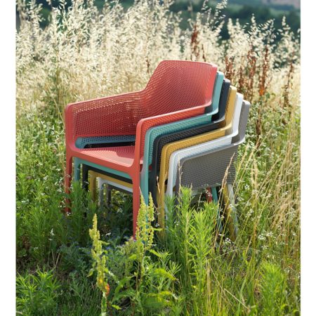 NARDI DINING TUINSTOEL -NET- MOSTERDGEEL - Afbeelding 3