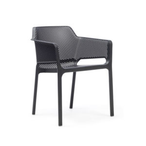 NARDI DINING TUINSTOEL -NET- ANTRACIET