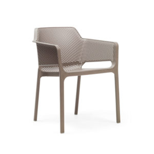NARDI DINING TUINSTOEL -NET- TAUPE
