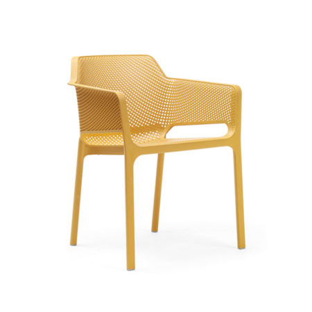 NARDI DINING TUINSTOEL -NET- MOSTERDGEEL