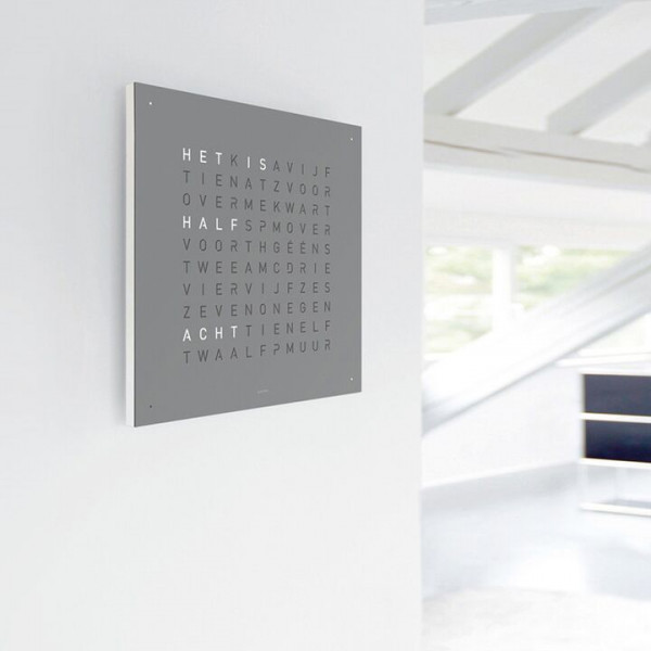 QLOCKTWO EARTH 45 GREY PEPPER - Afbeelding 2