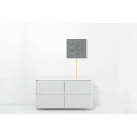 QLOCKTWO EARTH 45 GREY PEPPER - Afbeelding 4