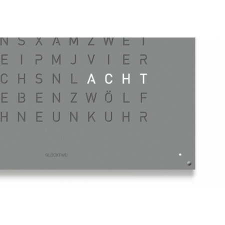 QLOCKTWO EARTH 45 GREY PEPPER - Afbeelding 3