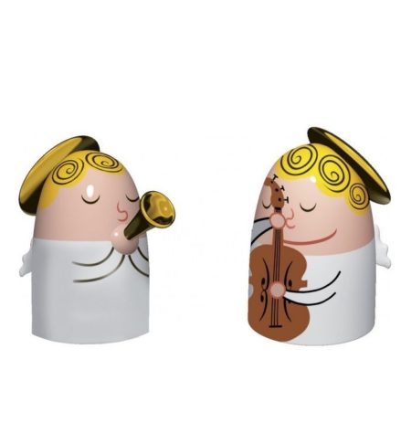 Alessi Kerstfiguren Angels Band Set 1