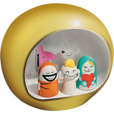 Alessi Kerststal Presepe Goud