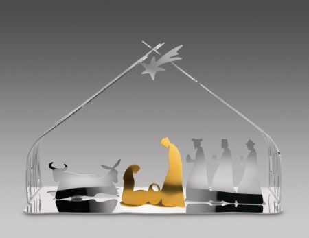 Alessi Bark Crib Kerststal RVS - Afbeelding 3