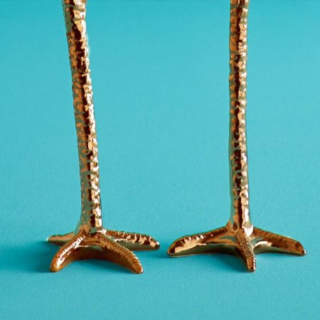 Jasmin Djerzic Long legs Kandelaar Goud - Afbeelding 3
