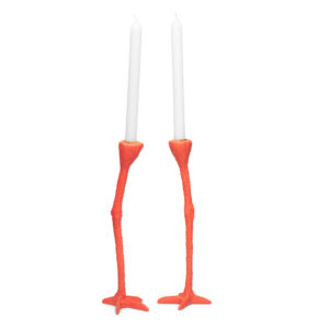 Jasmin Djerzic Long legs Kandelaar Oranje