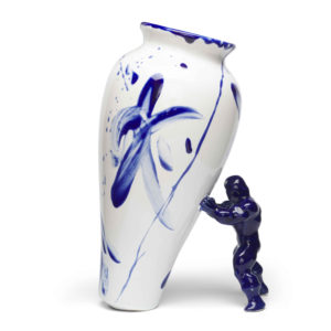 Jasmin Djerzic My Superhero Vaas Delfts Blauw