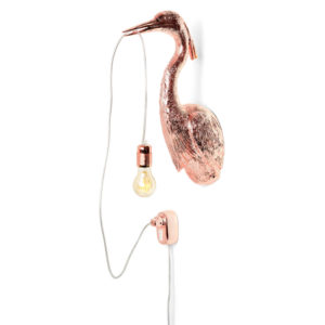 Jasmin Djerzic Flying Dutchman Wandlamp Rosé Goud