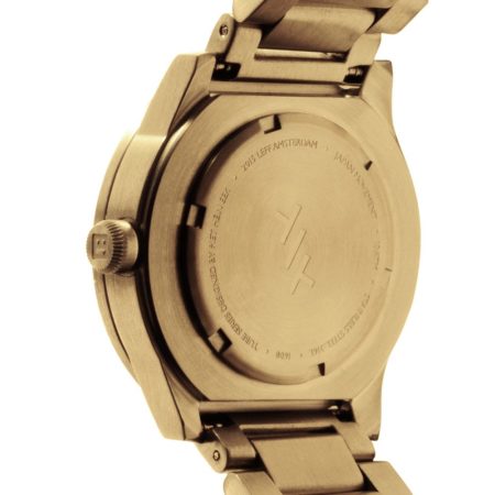LEFF Amsterdam Tube Watch Goud Staal S42 Horloge - Afbeelding 4