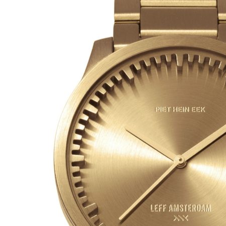 LEFF Amsterdam Tube Watch Goud Staal S42 Horloge - Afbeelding 3