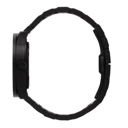 LEFF Amsterdam Tube Watch Zwart Staal S42 Horloge - Afbeelding 2