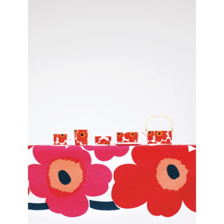 Marimekko Oiva Unikko Theepot 7dl Rood - Afbeelding 3
