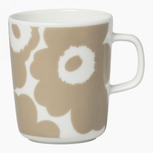 Marimekko Oiva Unikko Beker 2,5dl Beige