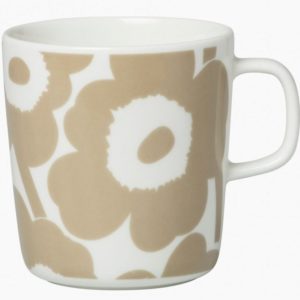 Marimekko Oiva Unikko Beker 4dl Beige