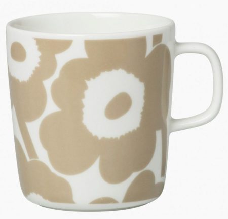 Marimekko Oiva Unikko Beker 4dl Beige