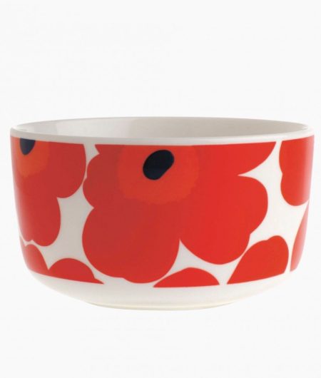 Marimekko Oiva Unikko Schaal 5dl Rood