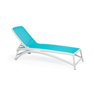 NARDI LIGBED ATLANTICO WIT/TURQUOISE