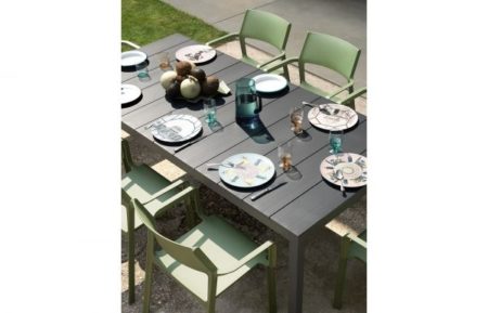 NARDI TRILL TUINSTOEL MET ARMLEUNING MOSTERD GEEL - Afbeelding 9