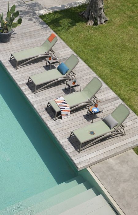 NARDI LIGBED ATLANTICO TAUPE/WIT - Afbeelding 8
