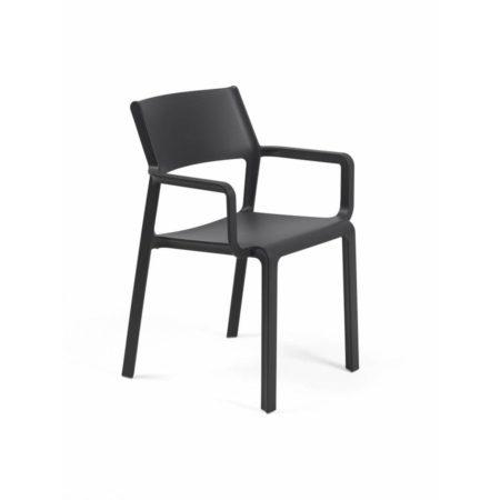 NARDI TRILL TUINSTOEL MET ARMLEUNING ANTRACIET - Afbeelding 2