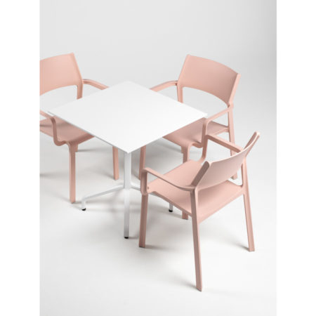 NARDI TRILL TUINSTOEL MET ARMLEUNING MOSTERD GEEL - Afbeelding 4