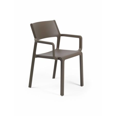 NARDI TRILL TUINSTOEL MET ARMLEUNING TAUPE - Afbeelding 2