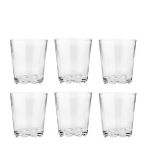 Stelton - Glacier drinkglazen 0,25l  Set/6