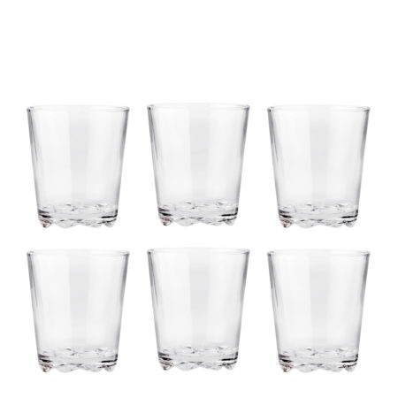 Stelton - Glacier drinkglazen 0,25l  Set/6