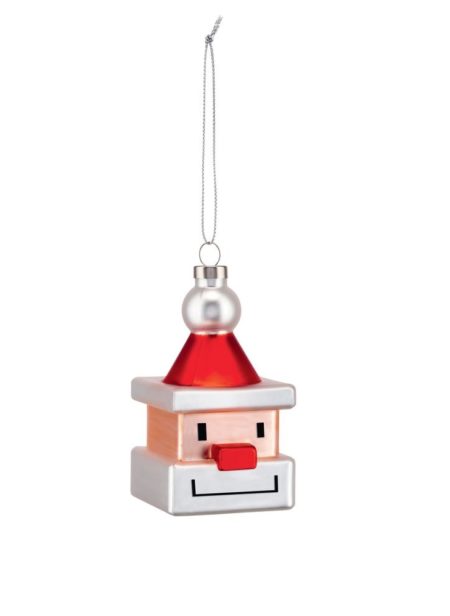 ALESSI KERSTBAL LE PALLE QUADRATE SANTA CUBE - Afbeelding 2