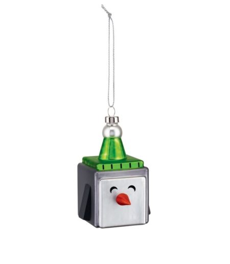 ALESSI KERSTBAL LE PALLE QUADRATE PENGUIN CUBE - Afbeelding 2