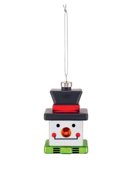 ALESSI KERSTBAL LE PALLE QUADRATE SNOW CUBE