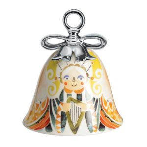 Alessi Kerstklok Holy Family Angel