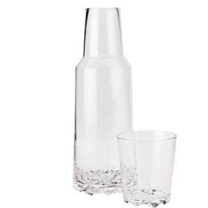 Stelton - Glacier Karaf 1l met glas 0,25l
