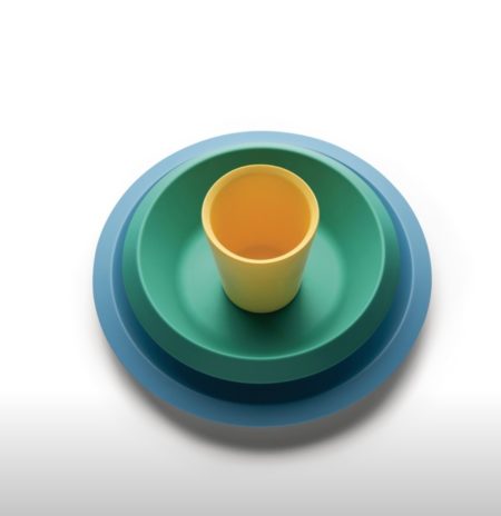 ALESSI GIRO KIDS KINDERSERVIES 3-DLG BLAUW