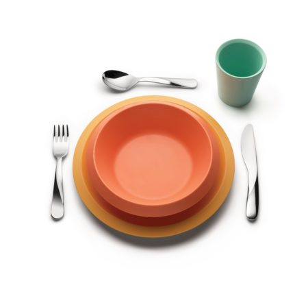 ALESSI GIRO KIDS KINDERSERVIES 3-DLG ORANJE - Afbeelding 2
