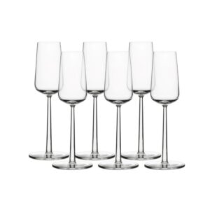 IITTALA ESSENCE CHAMPAGNEGLAS 6 STUKS AANBIEDING