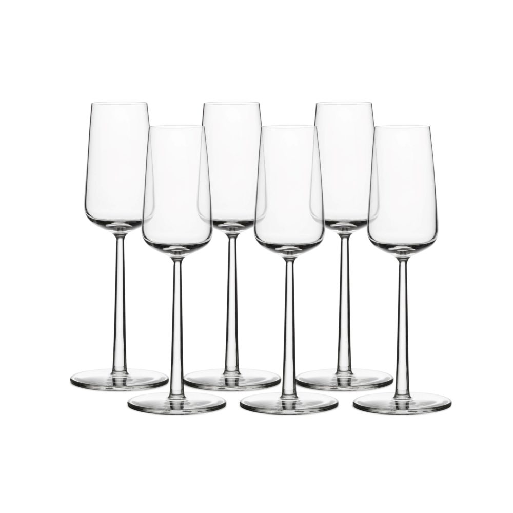 Eigenlijk oppakken Regenboog IITTALA ESSENCE CHAMPAGNEGLAS 6 STUKS AANBIEDING - Designwinkel Eric  Steenbergen