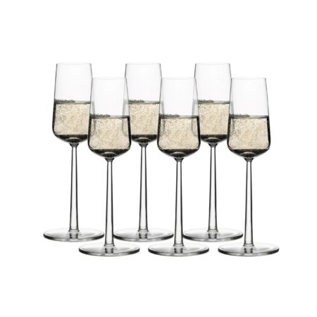 IITTALA ESSENCE CHAMPAGNEGLAS 6 STUKS AANBIEDING - Afbeelding 2
