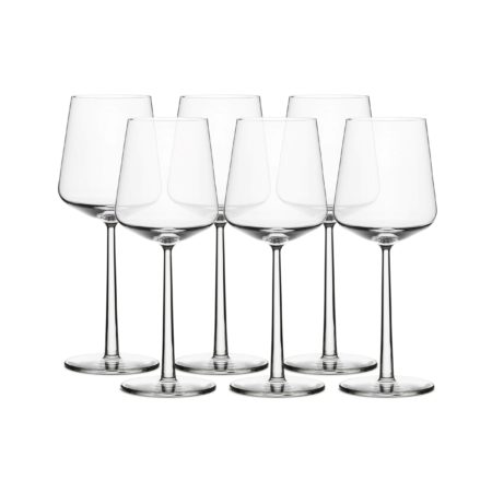 IITTALA ESSENCE ROOD WIJNGLAS 6 STUKS AANBIEDING