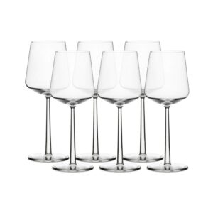 IITTALA ESSENCE ROOD WIJNGLAS 6 STUKS AANBIEDING